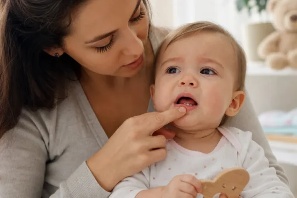 Jak wyglądają wychodzące zęby u niemowlaka