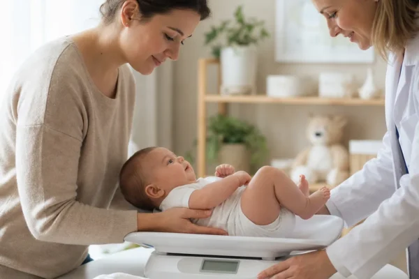 Ile powinien przybierać niemowlak